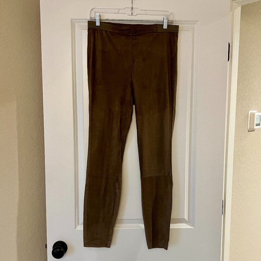 BB Dakota Brown Suede Leggings Skinny Pants